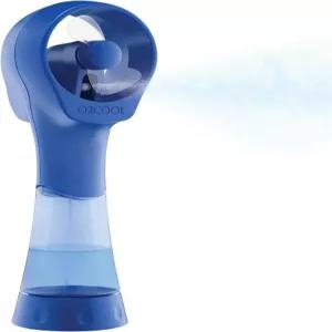 O2COOL 엘리트 배터리 구동 휴대용 워터 미스트 팬(파란색)
