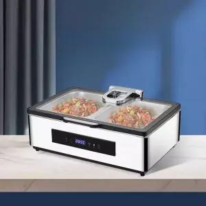 전기 푸드 워머 온열 용기 보온 다이닝 직사각형 중탕기