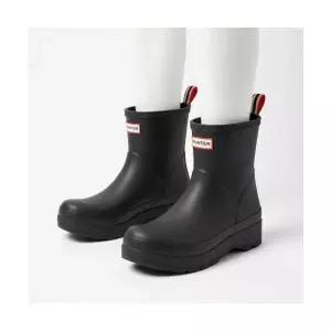 헌터 HUNTER [MEN] 플레이 숏 레인부츠 - 블랙 MFS9088RMABLK 289309