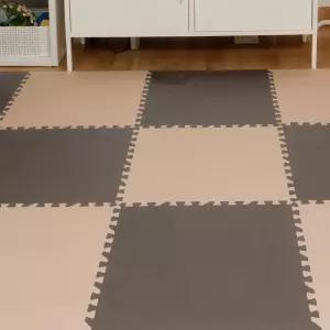 EVA 퍼즐매트 층간소음방지 충격흡수 바닥 베란다 컬러 S 10장 1세트