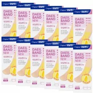 대일밴드 뉴 반창고 표준형 대형 소형 표준 사각 8매입 12개
