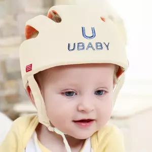 베일리바오 유베이비 아기 머리 보호대 헬멧 유아안전모 아이보리
