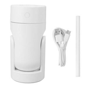 휴대용 미니 , USB 자동 회전 초조용 소형 데스크탑 쿨 미스트 , 침실 사무실 자동차 여행용 흰색