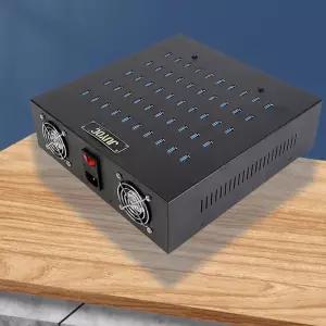 멀티USB 충전기 멀티포트 블랙 다용도 멀티 포트 카페 휴대폰