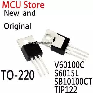 호환  10PCS 신규 및 TO-220 V60100 60A 100V S6015 SCR 15A 600V 6015L SB10100 10A 100V IC V60100C S601