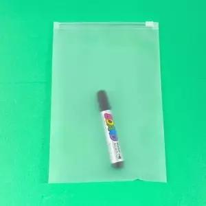 [룽스]슬라이딩지퍼백 소분 반투명지퍼백 17X25