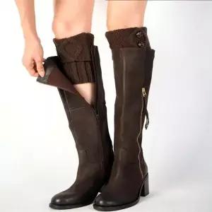 [SX9W61A]학생 레그워머 니트 발토시 겨울 등하교