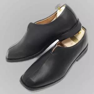 슬립온 구두 차이나 스타일 세미정장구두 각진앞코