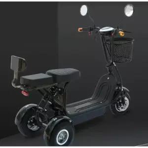 전기 삼륜 자전거 시니어 안전 주행 전동 킥보드 성인용 레저 모빌리티