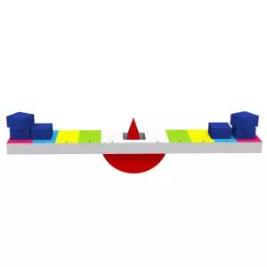 시소 수평 저울 만들기 수평잡기 물체 무게비교 실험 놀이키트 창의력 중등 두뇌개발