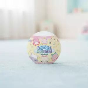 잠자는 미니 위시캣 서프라이즈 랜덤 피규어 열쇠고리 장난감 캡슐 고양이 캐릭터 키링 인형