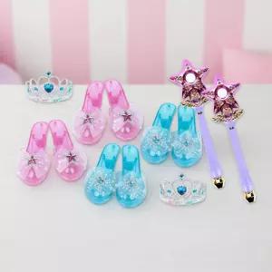 캐스비 프린세스 공주놀이 장난감 왕관 구두 요술봉 역할놀이 생일 이벤트 소품 공주님 여아