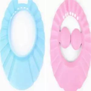 똑딱이 유아샴푸캡 머리샴푸캡 샤워물받침기 머리캡 아기목욕모자