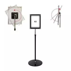 A4거치대 자석 거치대 이동식 POP 스탠드 안내판 A3