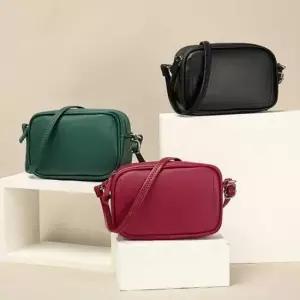 베이직 무지 크로스백 심플 직장인 학생 핸드폰가방