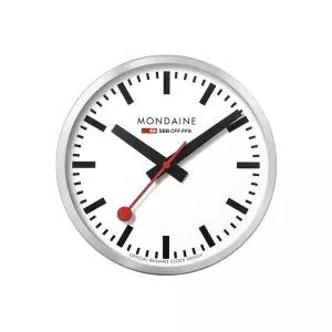 [신세계라이브쇼핑]몬데인 A997.MCAL.16SBB 미니 알람 탁상시계 겸 벽시계