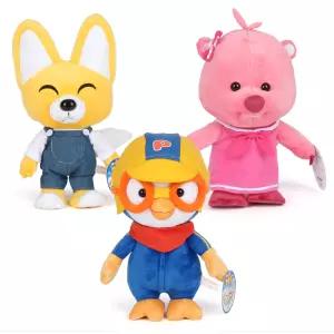 뽀로로 봉제인형 3종세트(뽀로로.루피,에디)