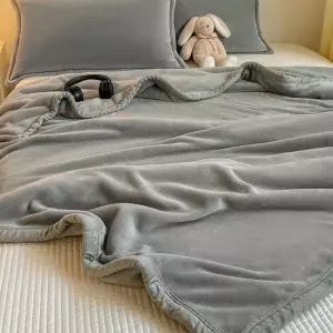 오아브로드 담요 부드러운 겨울 극세사 이불