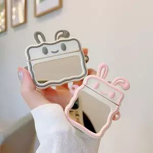 래빗미러에어팟케이스 1/2/3세대 프로 토끼 거울 DHE8+9aAt