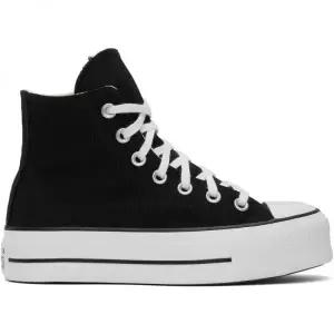 CONVERSE 컨버스 블랙 척테일러 올스타 캔버스 플랫폼 하이탑 스니커즈 560845C 916600