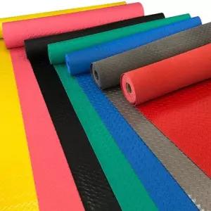 철판무늬 바닥판 고무매트 작업장 공장