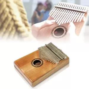 마호가니 칼림바 취미용 우드 어린이 칼림바 악기 17 음계 피아노 교육 엄지 핑거