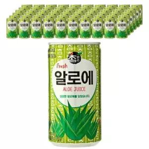 참맑은 알로에 175ml 30캔x3 음료수 무료배송