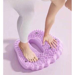 가정용 스텝 홈트 발지압 에어 지압 밸런스 피치핑크 지압판