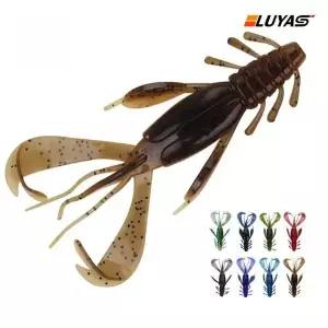 낚시용 인조 가재 미끼 루어 베이트 가재형 낚시채비용 자연 모방