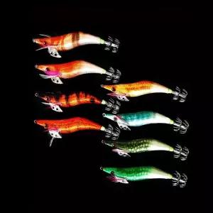 한치 낚시용 수평 에기 갑오징어 문어 주꾸미 무늬오징어 컬러