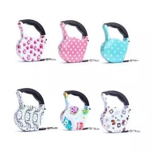 패턴 애견리드줄 5M 강아지 자동리드줄 산책 애견목줄 개목줄