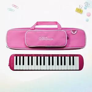 SCS 영창 멜로디언 건반 악기 분홍 음악교구 YM D37P 입문자악기