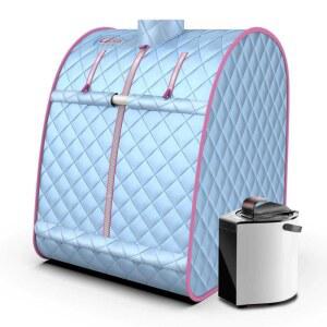 습식 사우나기 부스 훈증기 세대 셀프 1인 홈사우나 실내 찜질방 레드2L 백색광