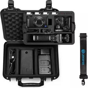 소니 ZV-1F ZV-1 II 브이로그 카메라 NP-BX1 배터리 GP-VPT2BT GP-VPT3 촬영 그립 등을 위한 레쿠피 휴대용