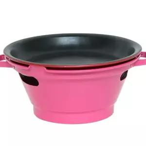 화로 구이 팬 스테인리스 휴대용 캠핑용 가정용 화로 소형 식탁용 그릴