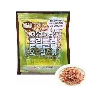 바다원 롤링롤링 오징어 150g 맥주안주 주전부리