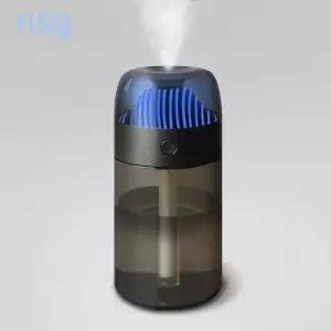 책상 가습기 H332 휴대용 탁상용 무드등 저소음 복합식 기화식 차량용