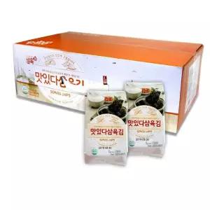 선물세트 삼육수산 삼육김 맛있다 도시락김 27봉 (4gx3봉x9팩)