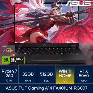 ASUS TUF Gaming A14 FA401UM-RG007 (WIN11)_마우스+장패드+백팩증정 AN
