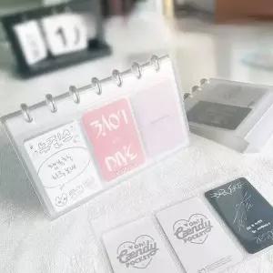 [셀러에이드]BenF Case 스탠드 포토카드 캘린더 3칸 10매 콜렉트북 포카 앨범 보관함