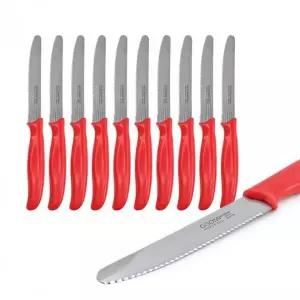 과도 톱니 스테이크칼 빵칼 10개 세트