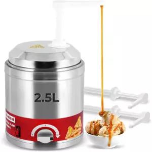 펌프스 2.6쿼트 나초 치즈 워머 펌프 디스펜서가 포함된 에피디옥시 디스펜서 소스 퍼지 땅콩버터 캐러멜용