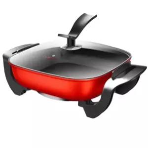 대용량 전기냄비 만능 요리 홍사각냄비 전기전골 멀티쿠커