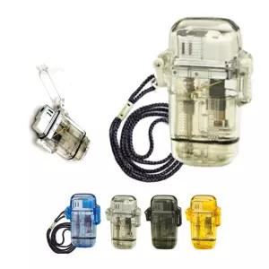 TC_생활방수 낚시 캠핑 터보 라이타 4개세트