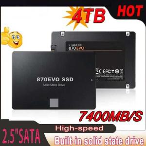 씨게이트Lenovo 4TB 솔리드 스테이트 디스크 SSD 870 EVO 500GB 1TB 2TB 내장 HDD 하드 드라이브 Sata3 2.5
