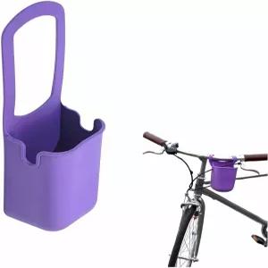 유니버설 접이식 실리콘 컵 홀더 듀얼 오픈 디자인은 대부분의 병과 컵에 맞습니다. 누수 방지 식품 등급