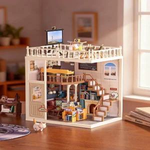 웅즈스토어 실바니안이층집 불이 인형 초콜릿 토끼