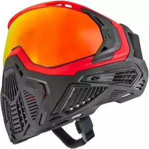 페인트볼과 에어소프트를 위한 열 안개 방지 HD 퓨어 렌즈 시스템이 장착된 홍콩 육군 SLR 페이스 마스크