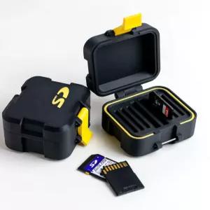 하드케이스 SD카드 메모리카드 배터리 호환 그린 HDF