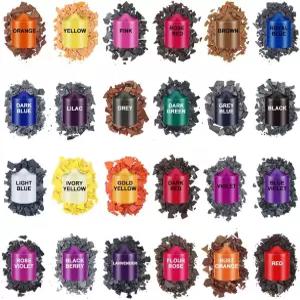 EricX 라이트 캔들 컬러 염료 제작용 24색 왁스